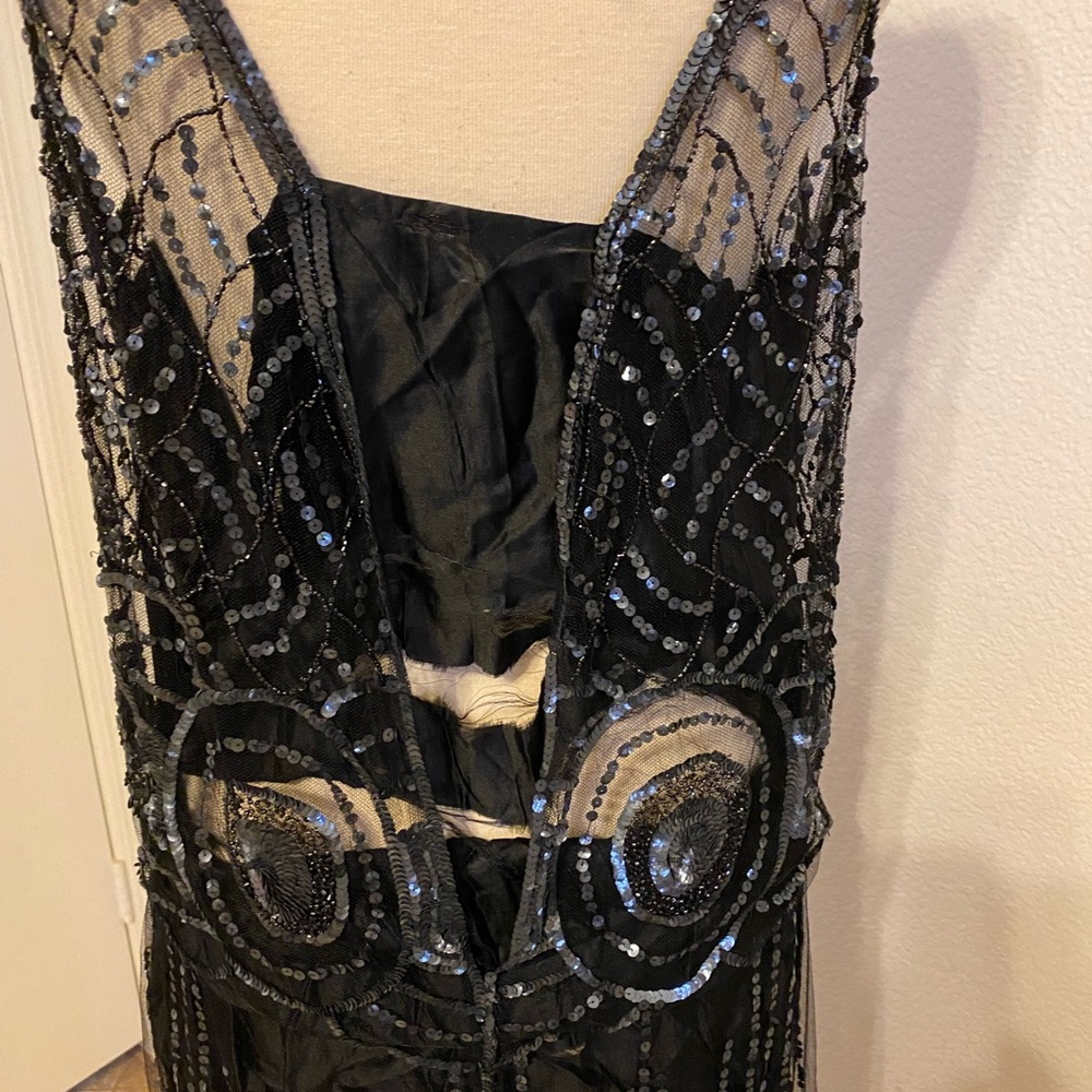 Vintage Burlesque Dress Sequined - Picture 8 of 8